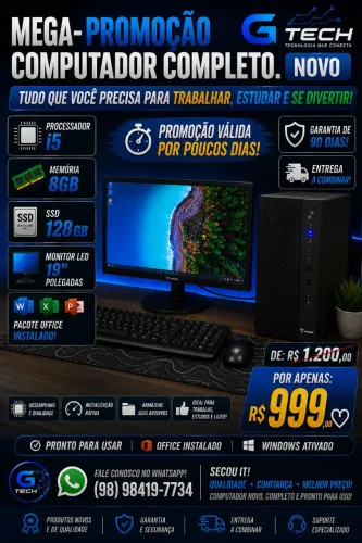 Promoção imperdível