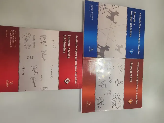 Avaliação Neuropsicológica Cognitiva (3 Volumes)