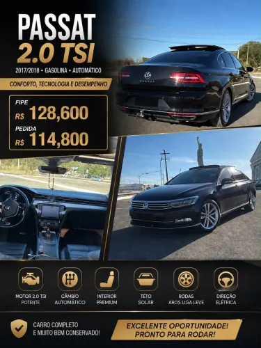 Volkswagen Passat Highline 2.0 TSI 220cv Tip. 2017