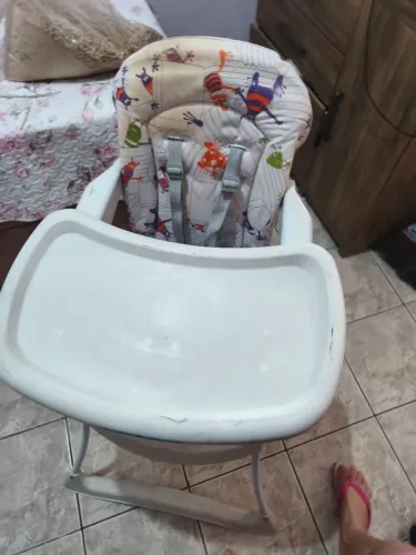 Cadeira de alimentação.