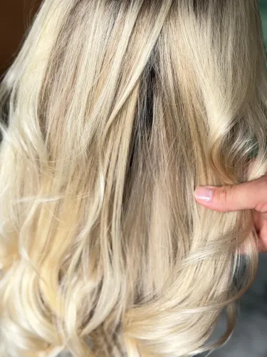 Lace cabelo humano 55cm