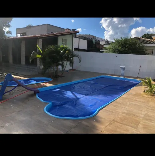 Piscina de Fibra 9 metros COMPLETA