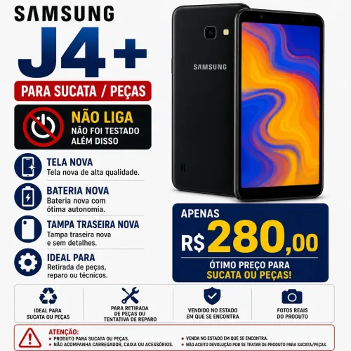 SUCATA SAMSUNG J4