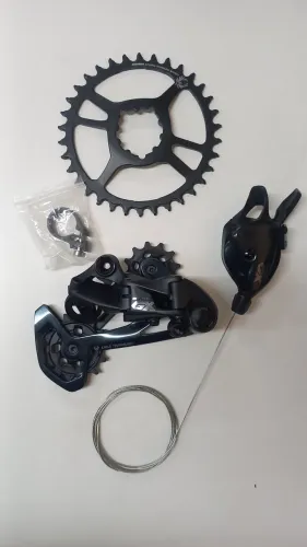 Kit câmbio SRAM GX Lunar 12v + Coroa SRAM NX 34T