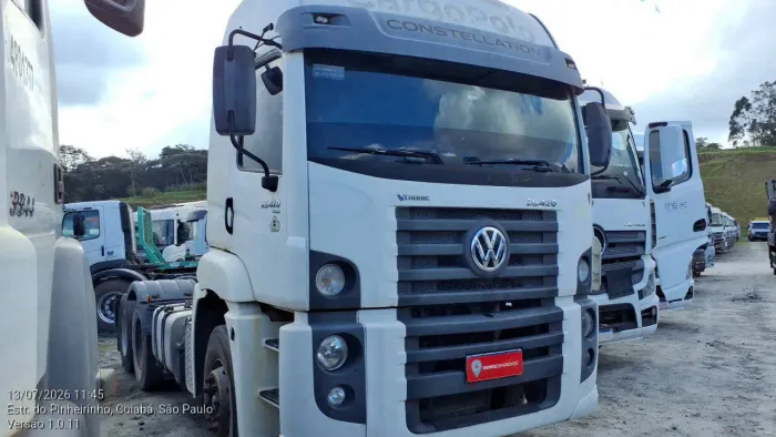 Volkswagen 25.420 Constellation 6x2 2p (Diesel)(E5) 2020/2021 Vamos Seminovos Pinheirinho
