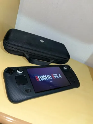 Steam Deck com Case Original | 256gb e 3 Meses de Garantia