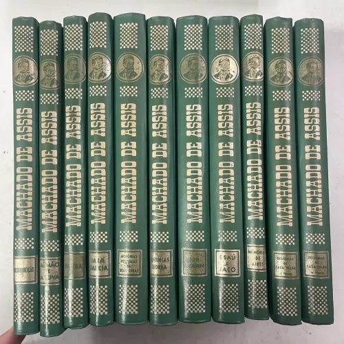 Coleção Machado de Assis 11 volumes completa enciclopédia