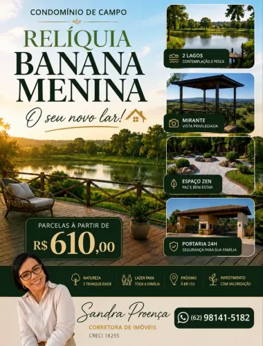 Lotes em Condomínio Banana Menina