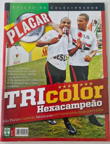 Revista Placar São Paulo FC Edição colecionador ed. 1326-A