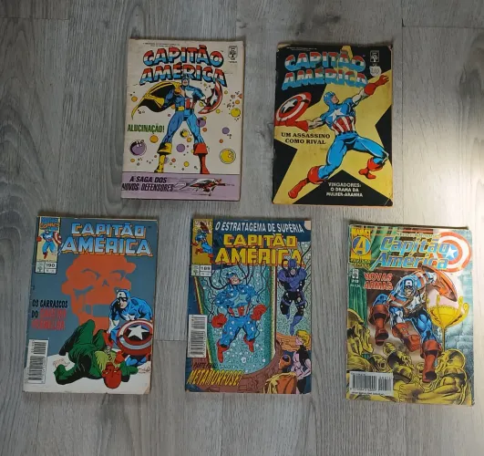 Lote gibi capitao america antigo