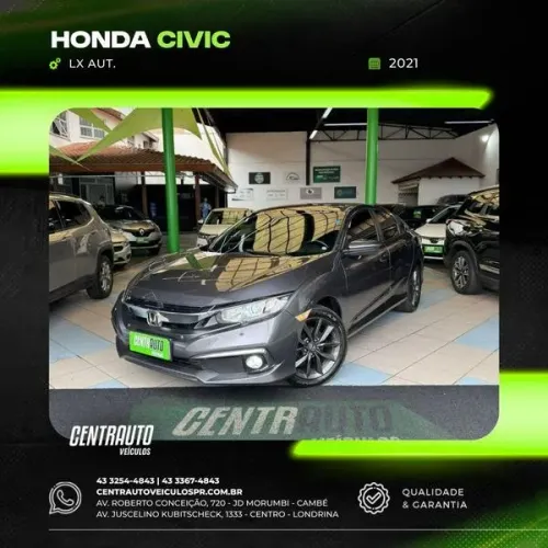 Honda Civic Sedan LX 2.0 Flex 16V Aut. 4P 2021