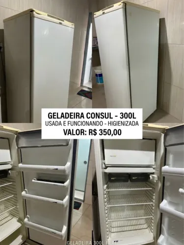 Geladeira Consul Pratice 300L usada