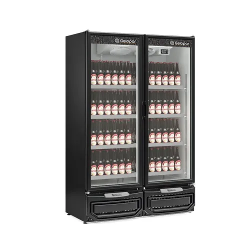 Ac Refrigerador visa cooler Gelopar 2 portas 950 litros