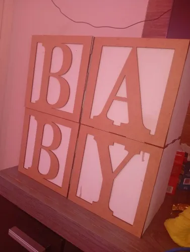 Cubo nome baby