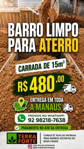 Barro Limpo para aterro