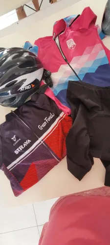 Combo ciclismo feminino