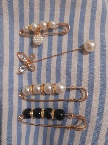 4 broches para blusas elegantes