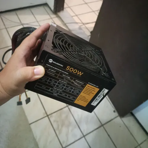 Fonte goldentec 500w