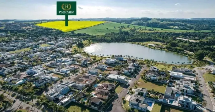 Terreno em Condomínio de Luxo à Venda em Atibaia-SP, Jardim Colonial 360m² de Área Privati