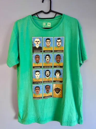Camiseta Chico Rei craques da Seleção TAM M