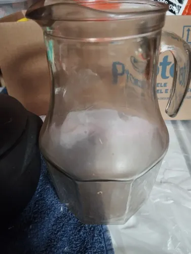 2 jaras de vidro resistente