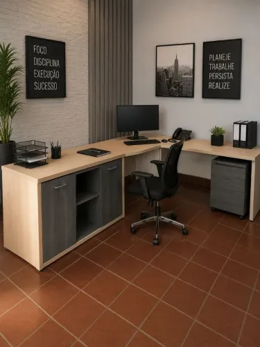 Móveis de escritório em MDF 