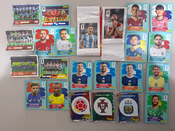 Vendo lote de Figurinhas Copa do Mundo 2026