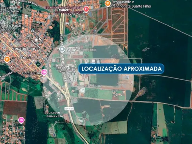 Área com 2.074 m² (Áreas A e C) - Cesário Lange - SP