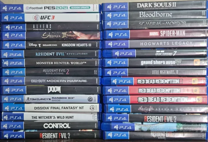 Jogos usados ps4