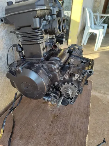 Motor kavasaki ninja 250 completo falta só comandos que quebrou 