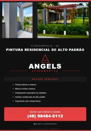 Pintura Residencial de Alto Padrão ? Florianópolis 