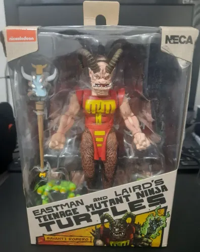 Savanti Romero - Tartarugas Ninja Neca, lacrada e original, versão Comics