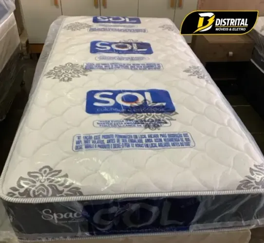 Colchão Solteiro Molas Ensacadas Space Pronta Entrega