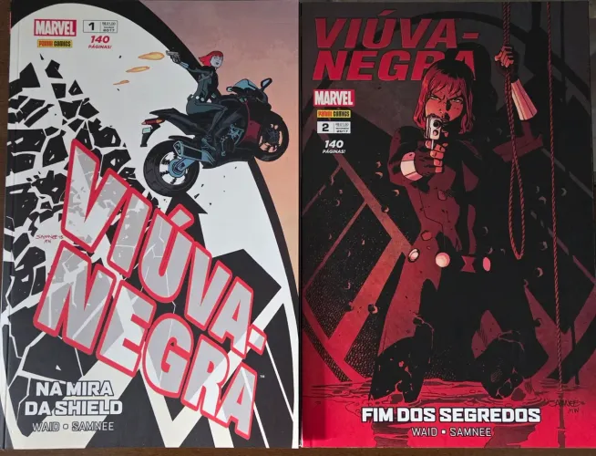 PACK VOLUME 01 E 02 - VIÚVA NEGRA - MARK WAID E CHRIS SAMNEE