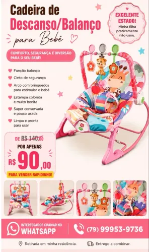 Cadeirinha para bebê
