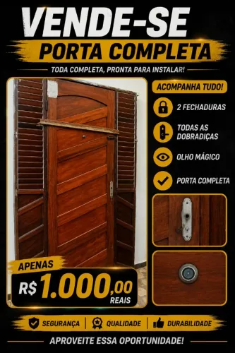 Porta de madeira 