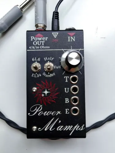 Power AMP M'AMPS valvulado, muito novo.