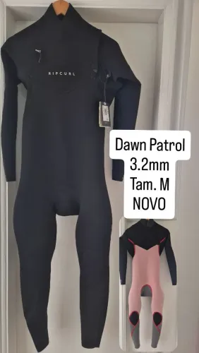 Long Jhon, roupa de borracha Rip Curl tam. M