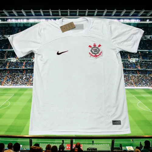 Camisa Corinthians Feminina Branca