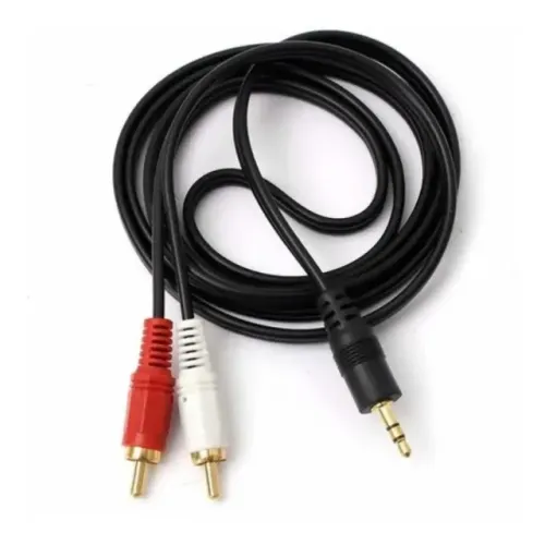 CABO AUXILIAR P2 RCA2 REFORÇADO 1.5M LEON
