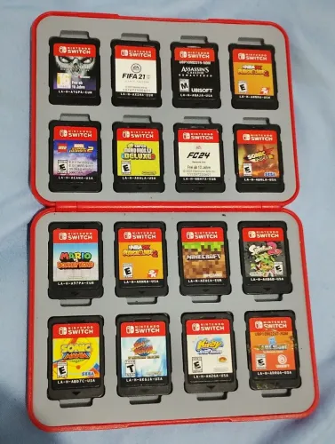 Jogos físicos para Nintendo switch sem caixa