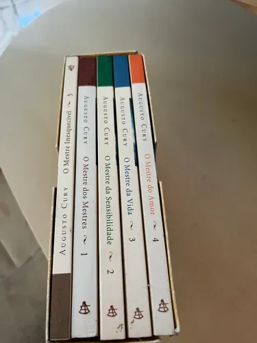 Kit Coleção Augusto Cury- Análise Inteligência de Cristo 