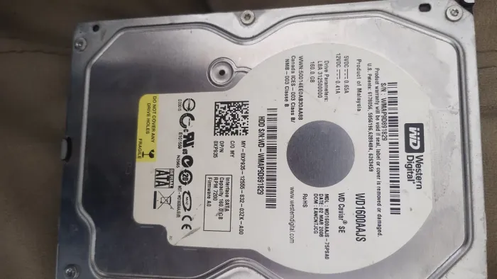 HD 160GB WD (antigo)