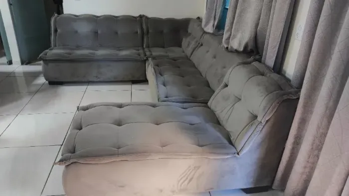 Sofá de Canto 5 Lugares (Seminovo)