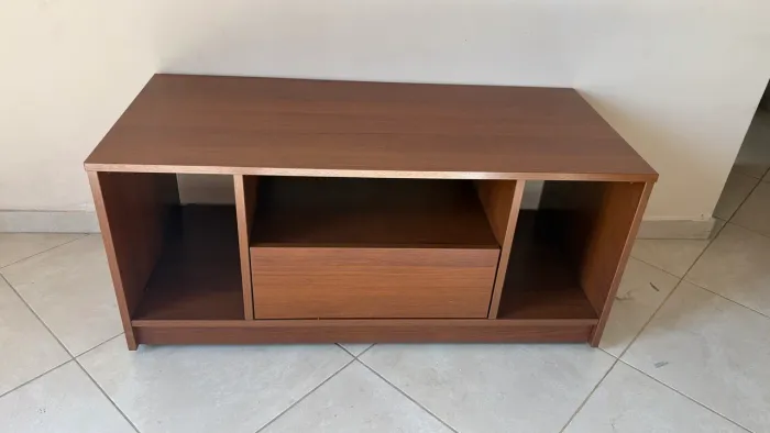 Rack Para TV e Sala Com Rodinhas 