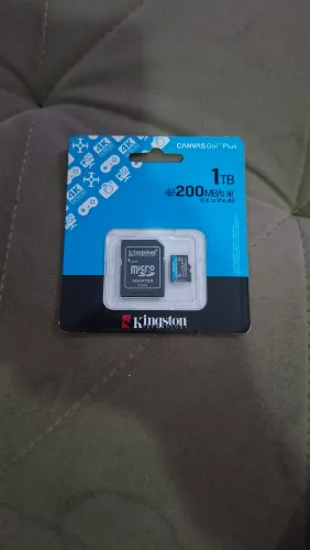 Cartão de memória micro 1TB Canvas GP com adaptador SDCG4, Kingston