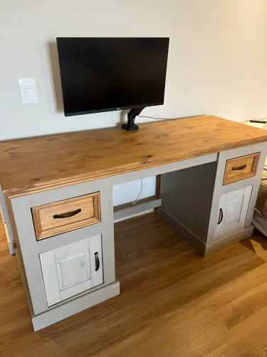 Mesa escrivaninha madeira maciça