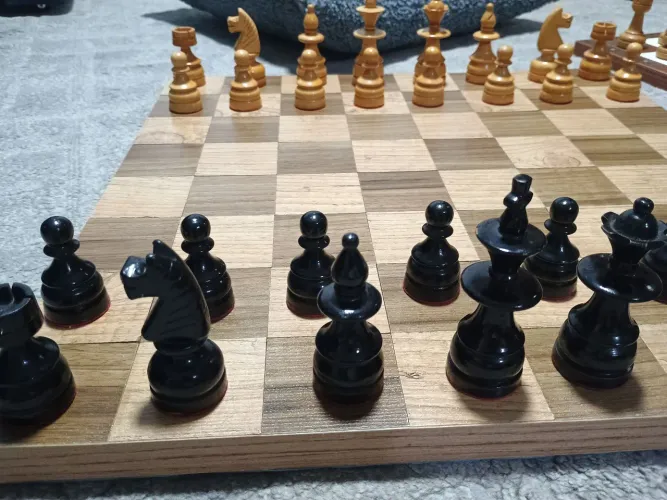 Jogo de xadrez tamanho oficial