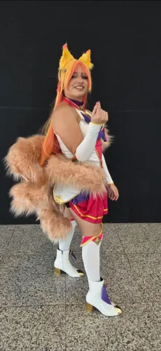 Cosplay Ahri Guardian Estelar
