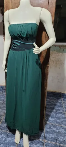 Vestido verde Musgo